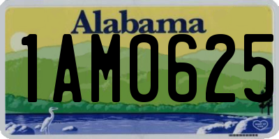 AL license plate 1AM0625