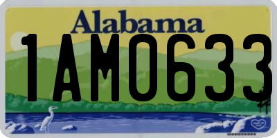 AL license plate 1AM0633