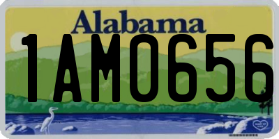AL license plate 1AM0656