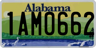 AL license plate 1AM0662