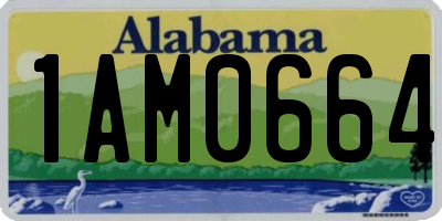 AL license plate 1AM0664