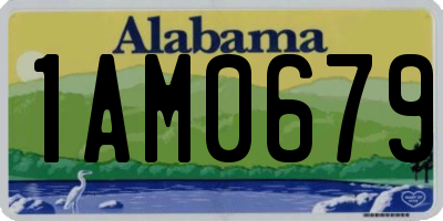 AL license plate 1AM0679