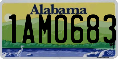 AL license plate 1AM0683