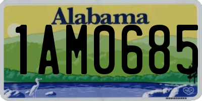 AL license plate 1AM0685