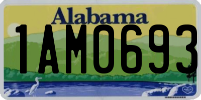 AL license plate 1AM0693
