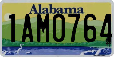 AL license plate 1AM0764