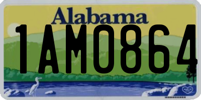 AL license plate 1AM0864
