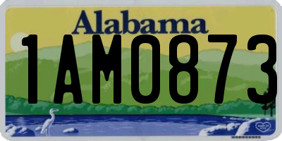 AL license plate 1AM0873