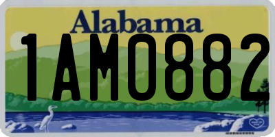 AL license plate 1AM0882