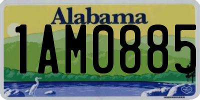 AL license plate 1AM0885