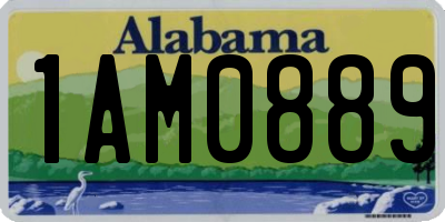 AL license plate 1AM0889