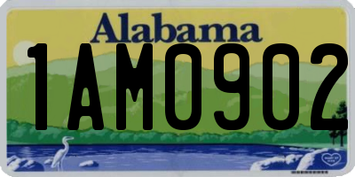 AL license plate 1AM0902