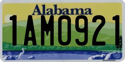 AL license plate 1AM0921