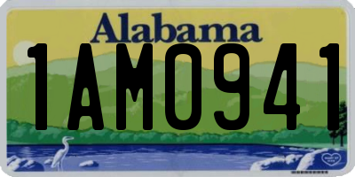 AL license plate 1AM0941