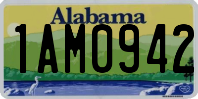 AL license plate 1AM0942