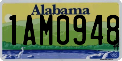 AL license plate 1AM0948