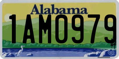 AL license plate 1AM0979