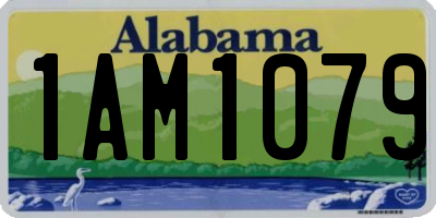 AL license plate 1AM1079