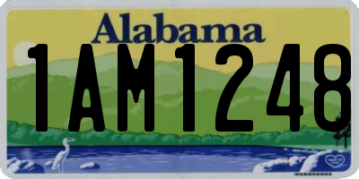 AL license plate 1AM1248