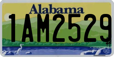 AL license plate 1AM2529