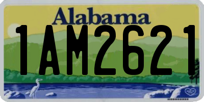 AL license plate 1AM2621