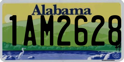 AL license plate 1AM2628