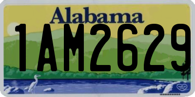 AL license plate 1AM2629