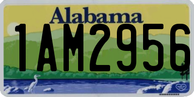 AL license plate 1AM2956