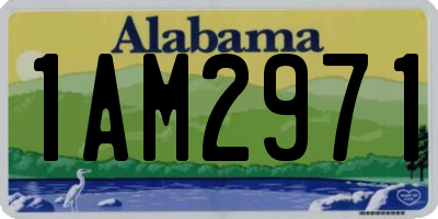AL license plate 1AM2971