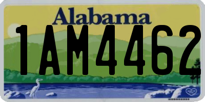 AL license plate 1AM4462