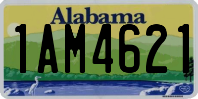 AL license plate 1AM4621