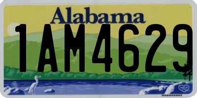 AL license plate 1AM4629