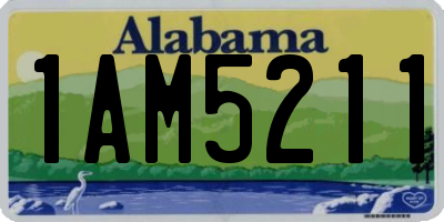 AL license plate 1AM5211