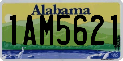 AL license plate 1AM5621