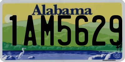 AL license plate 1AM5629