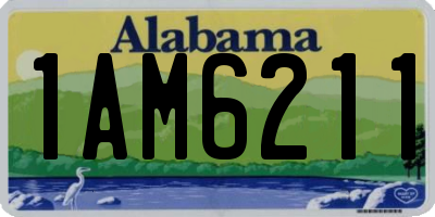 AL license plate 1AM6211