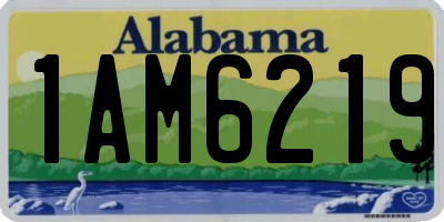 AL license plate 1AM6219