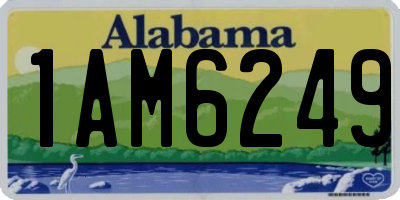 AL license plate 1AM6249