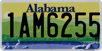 AL license plate 1AM6255