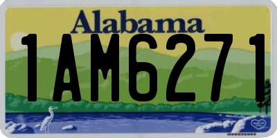 AL license plate 1AM6271