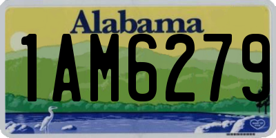 AL license plate 1AM6279