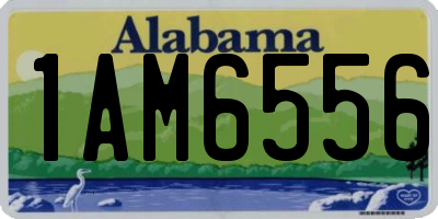 AL license plate 1AM6556