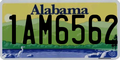 AL license plate 1AM6562