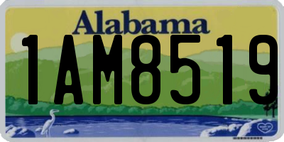 AL license plate 1AM8519