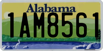 AL license plate 1AM8561