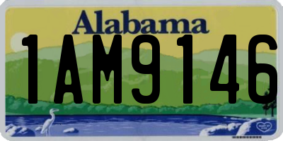 AL license plate 1AM9146