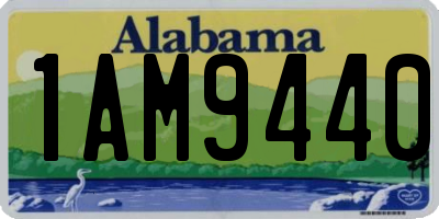 AL license plate 1AM9440