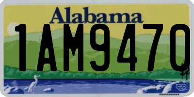 AL license plate 1AM9470