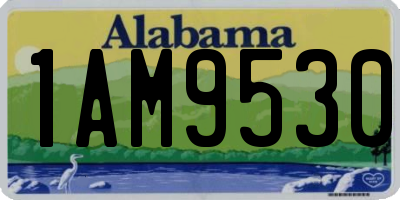AL license plate 1AM9530