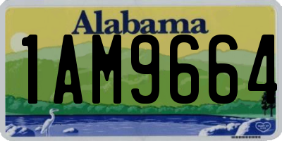 AL license plate 1AM9664